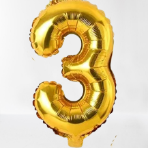 Ballon No 3 Gold