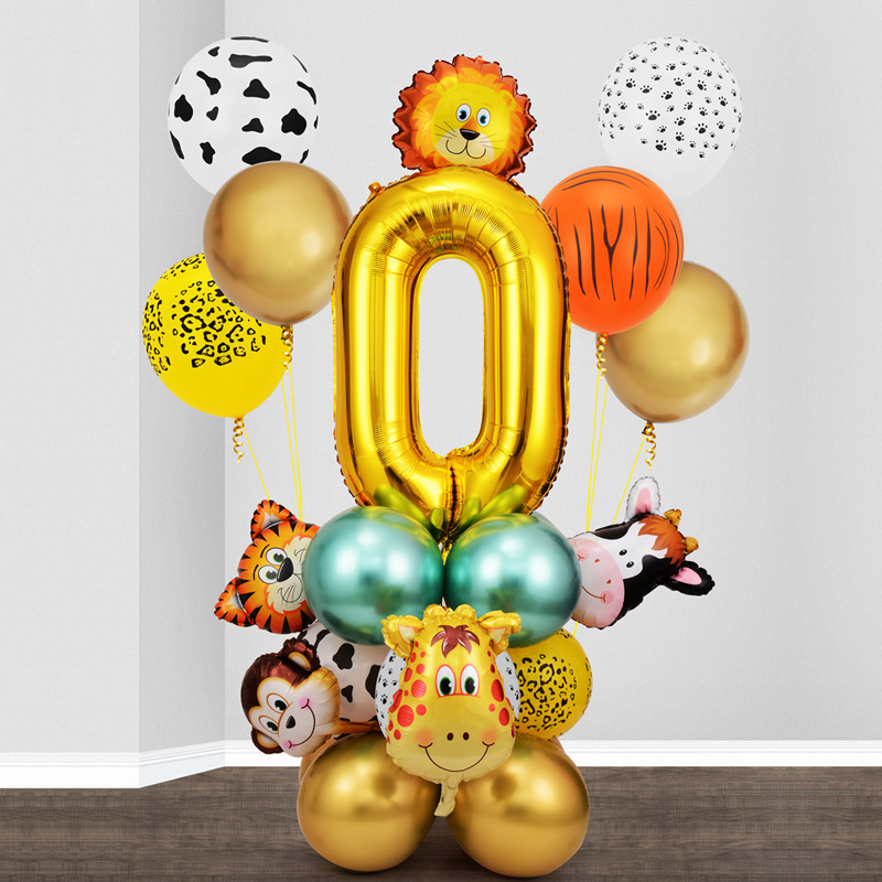 Happy Zoo Ballons Set  No 0