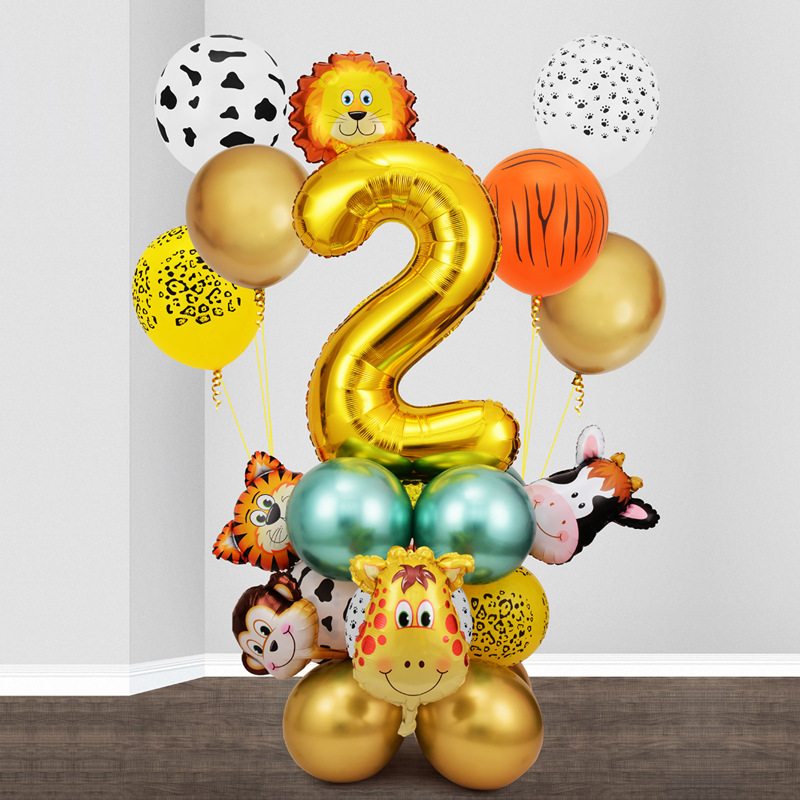 Happy Zoo Ballons Set  No 2