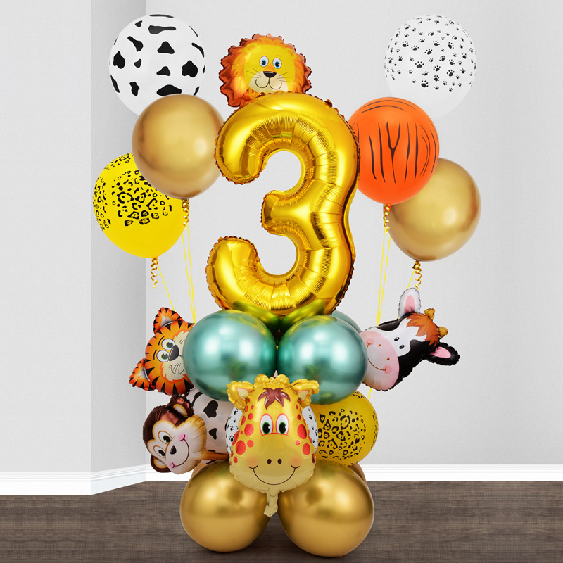 Happy Zoo Ballons Set  No 3