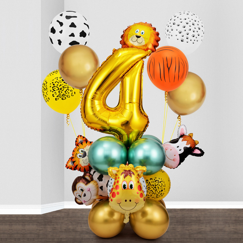 Happy Zoo Ballons Set  No 4