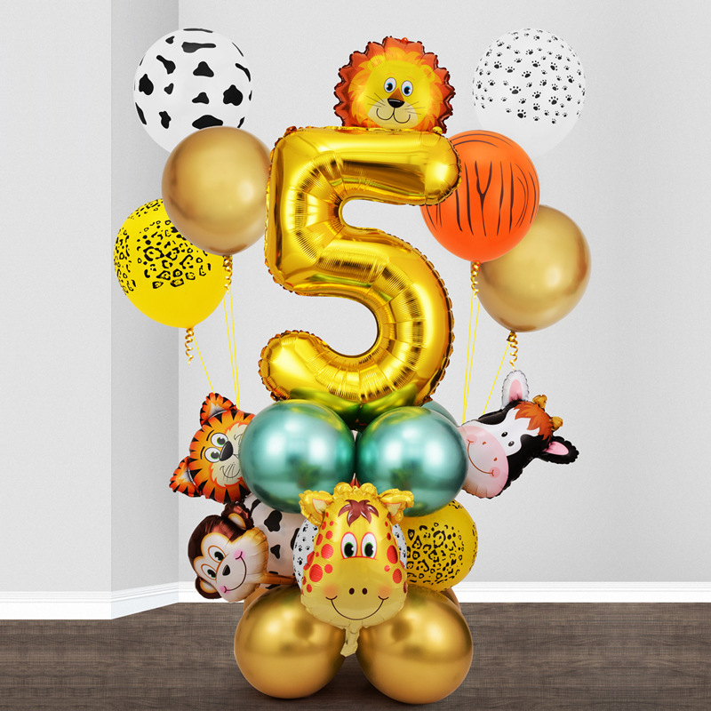 Happy Zoo Ballons Set  No 5