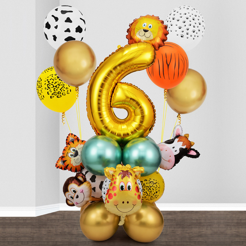 Happy Zoo Ballons Set  No 6