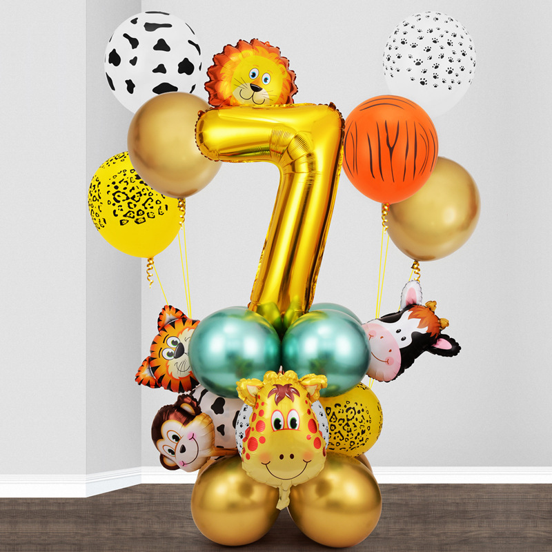 Happy Zoo Ballons Set  No 7