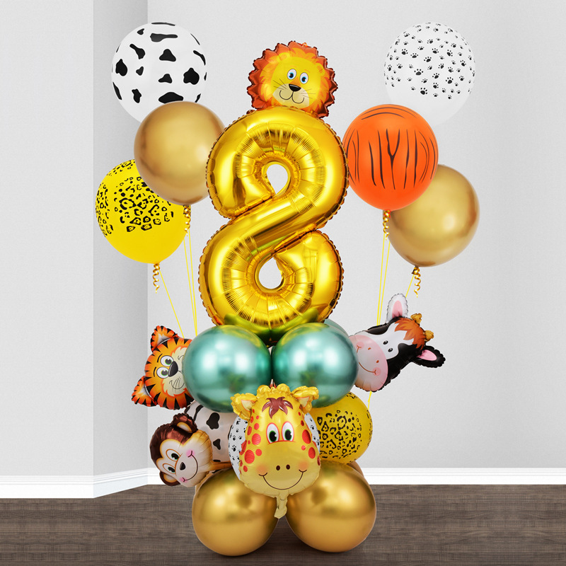Happy Zoo Ballons Set  No 8